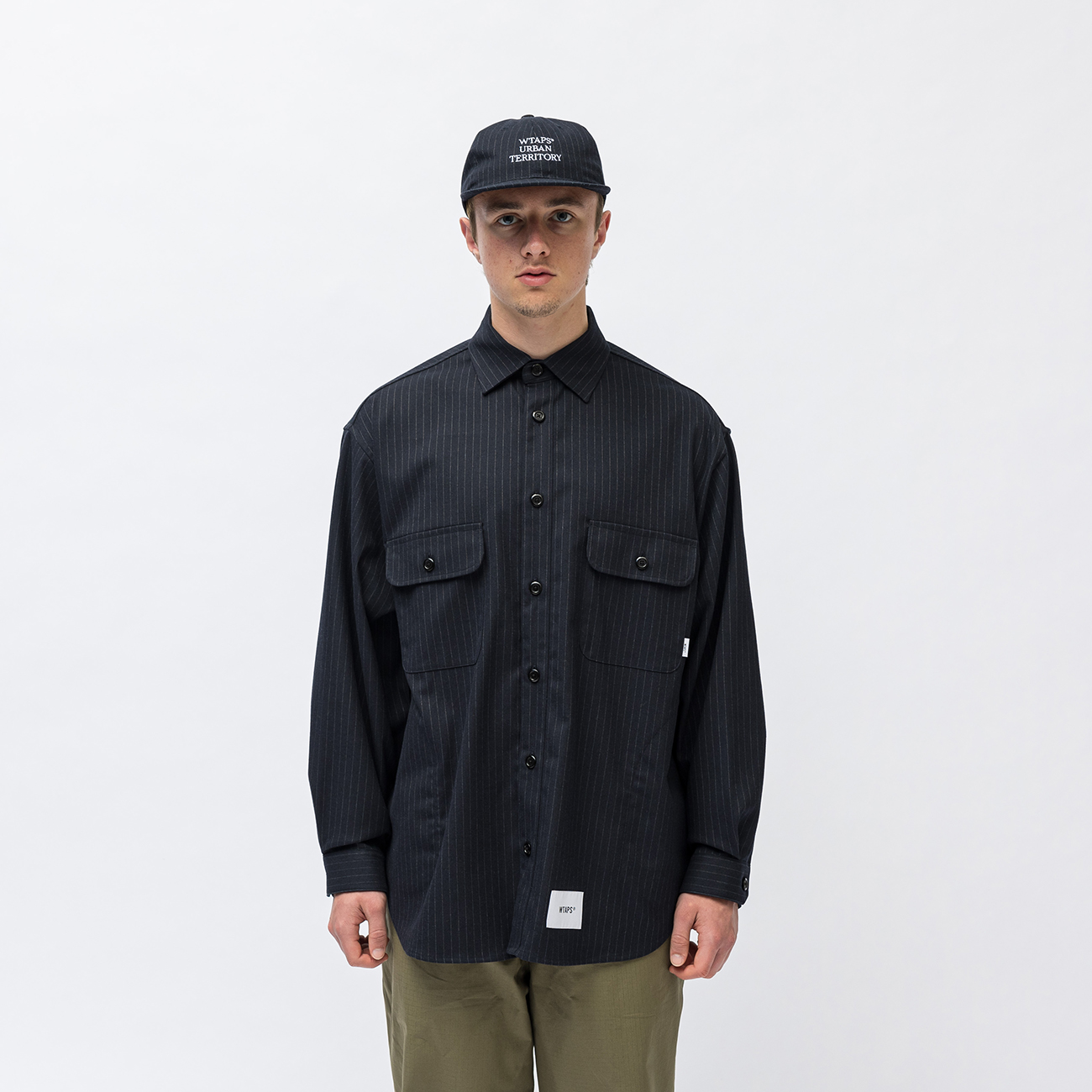 肩幅56cmwtaps WCPO 01 TWILL TEXTILE 窪塚シャツ