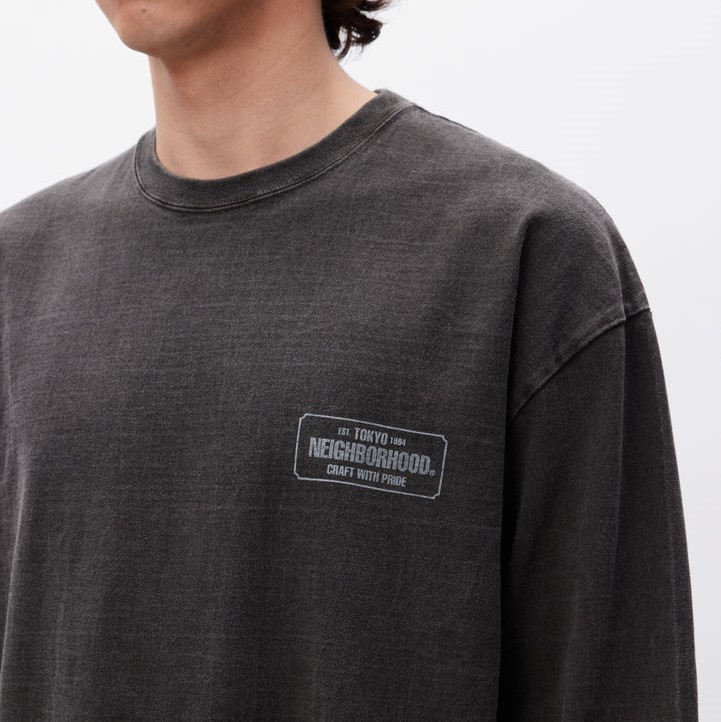 supremeNEIGHBORHOOD PIGMENT DYED SWEATSHIRT L - スウェット