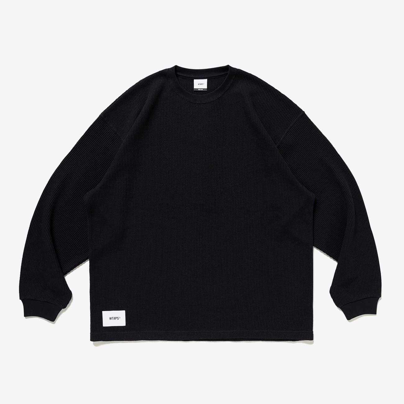 WTAPS WAFFLE 01 / LS / COTTON. SIGN サーマル