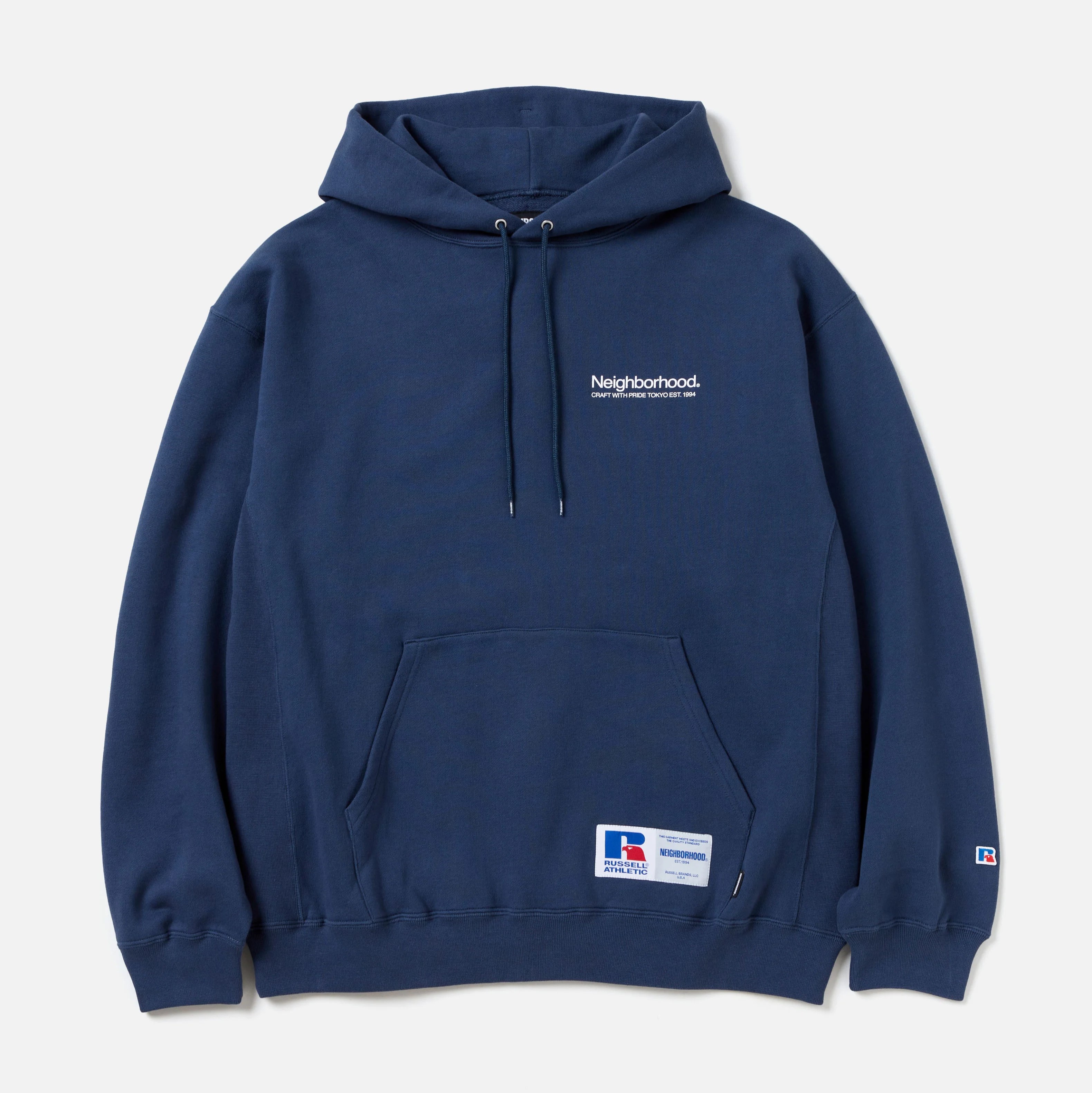 NH X RUSSELL ATHLETIC . SWEAT HOODIE LS | 服と工藝 SWITCH｜福島県 