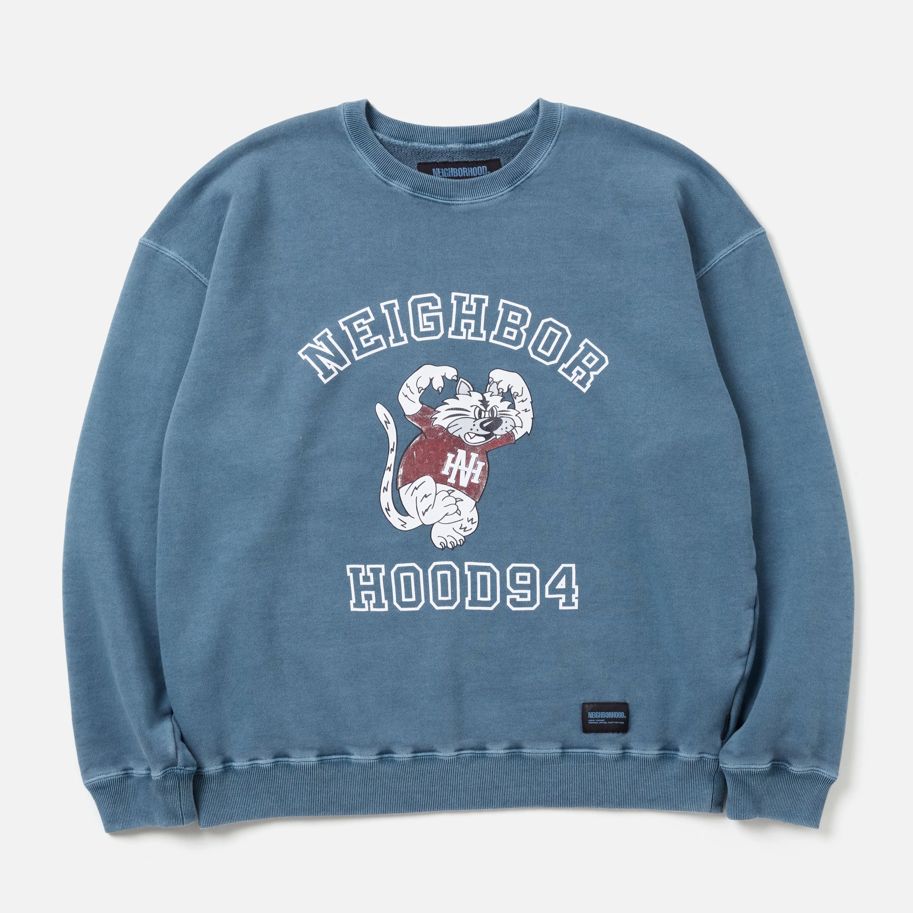 トップス NEIGHBORHOOD PIGMENT DYED SWEAT HOODIELS スウェット PIGMENT DYED SWEAT SHIRT LS