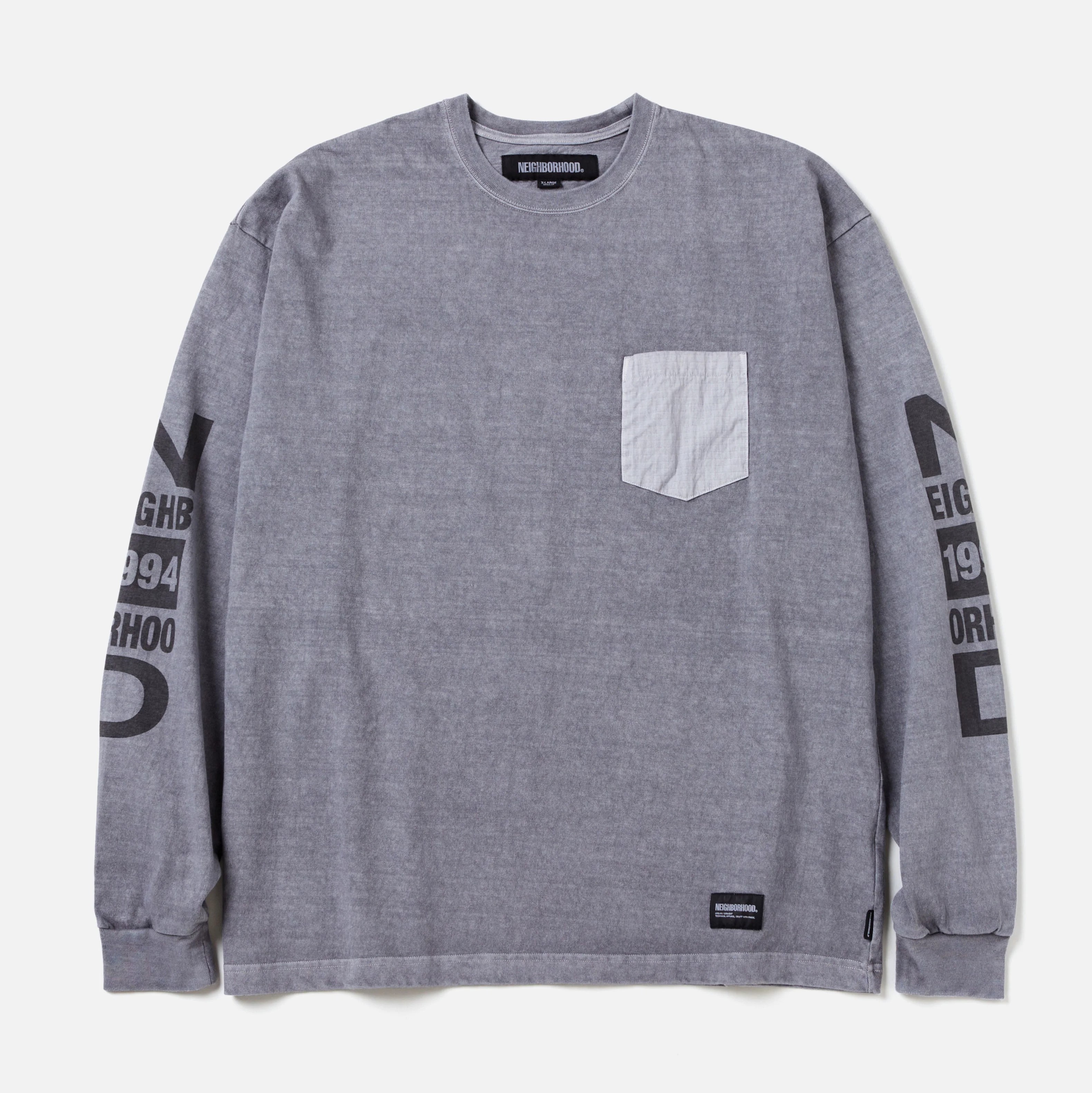 完売間近★【NEIGHBORHOOD】PIGMENT DYED スウェット LS 02 PIGMENT DYED SWEAT SHIRT LS