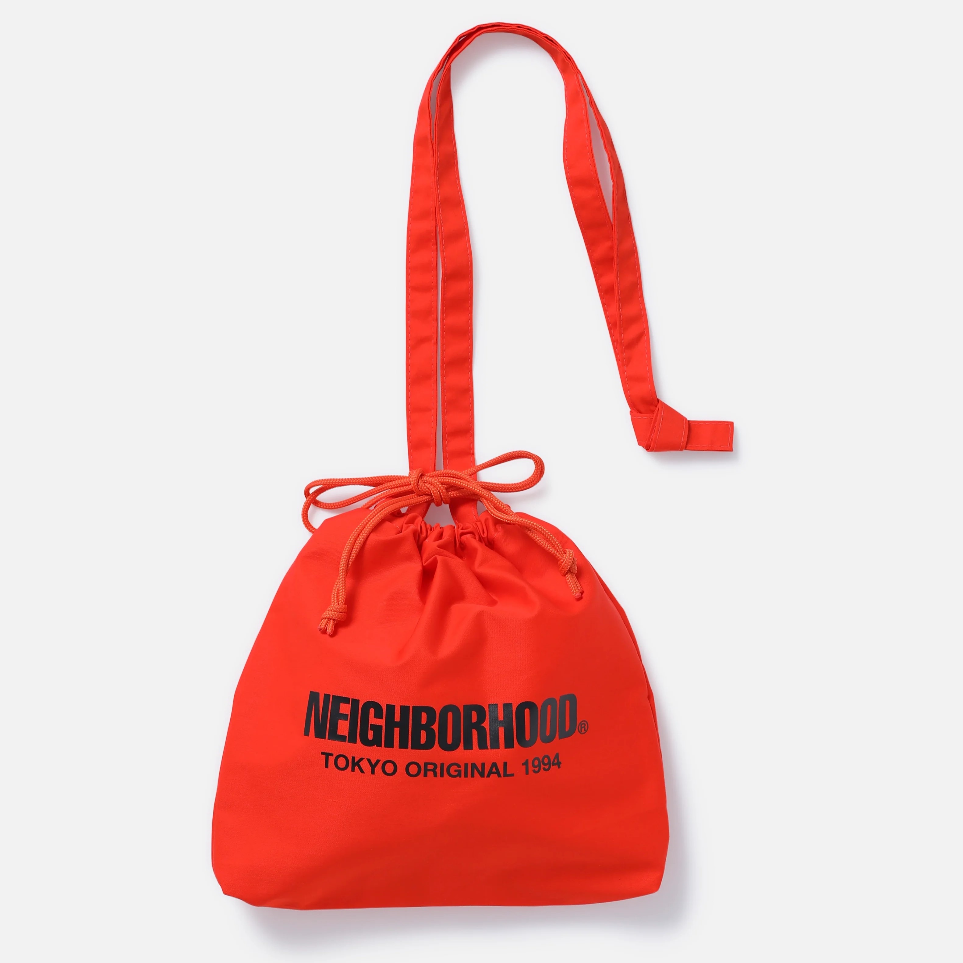バッグ neighborhood LOGO DRAWSTRING SHOULDER LOGO DRAWSTRING SHOULDER BAG | 服と工藝 SWITCH｜福島県福島市の