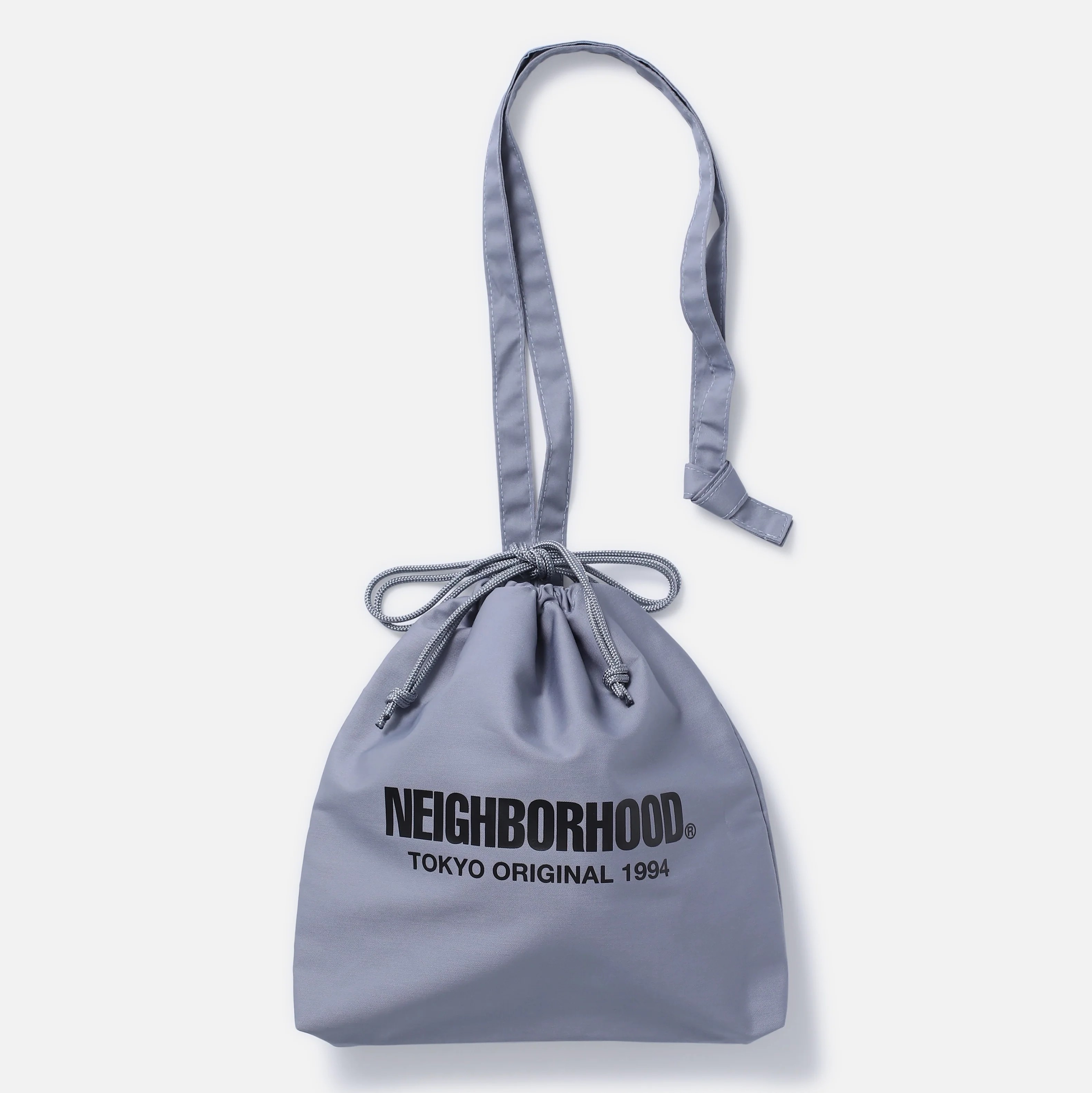 LOGO DRAWSTRING SHOULDER BAG | 服と工藝 SWITCH｜福島県福島市の