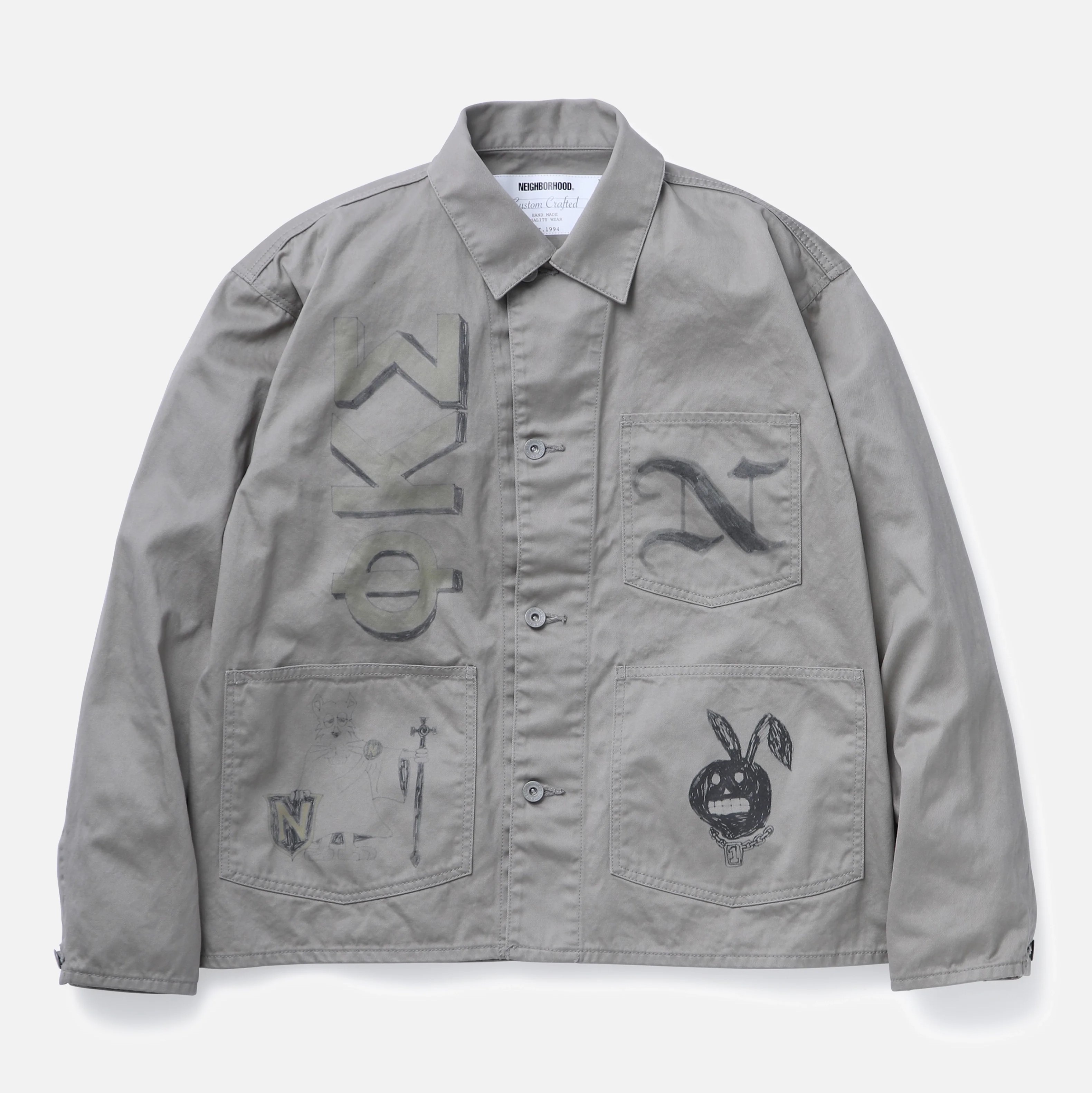 ジャケット・アウター MASU FLOCKY WEB COVERALL MASU(エムエーエスユー)のFLOCKY WEB COVERALL BLACKの通販