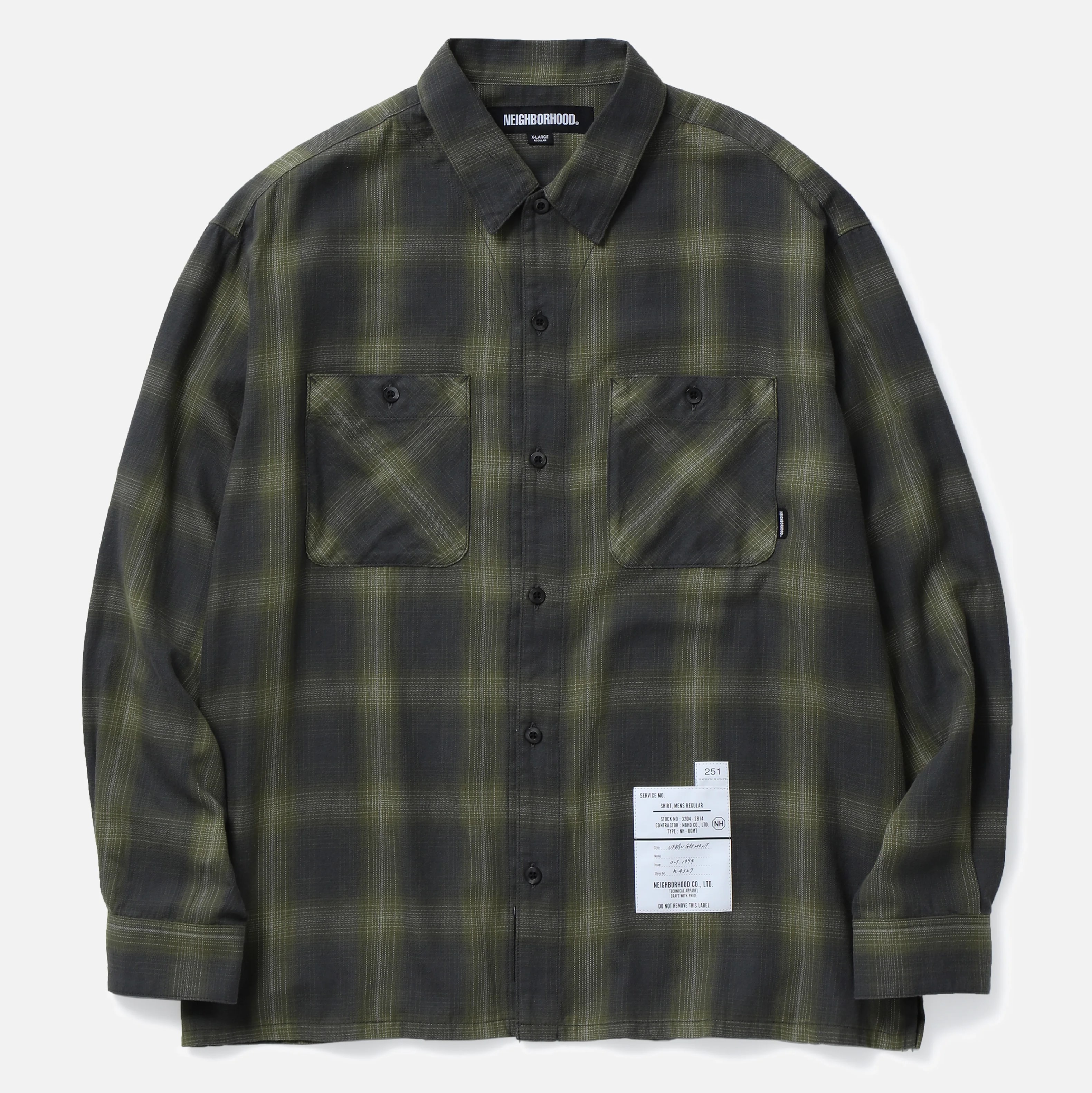 HOMBRE CHECK SHIRT LS | 服と工藝 SWITCH|福島県福島市の HOMBRE CHECK SHIRT LS | 服と工藝 SWITCH|福島県福島市の