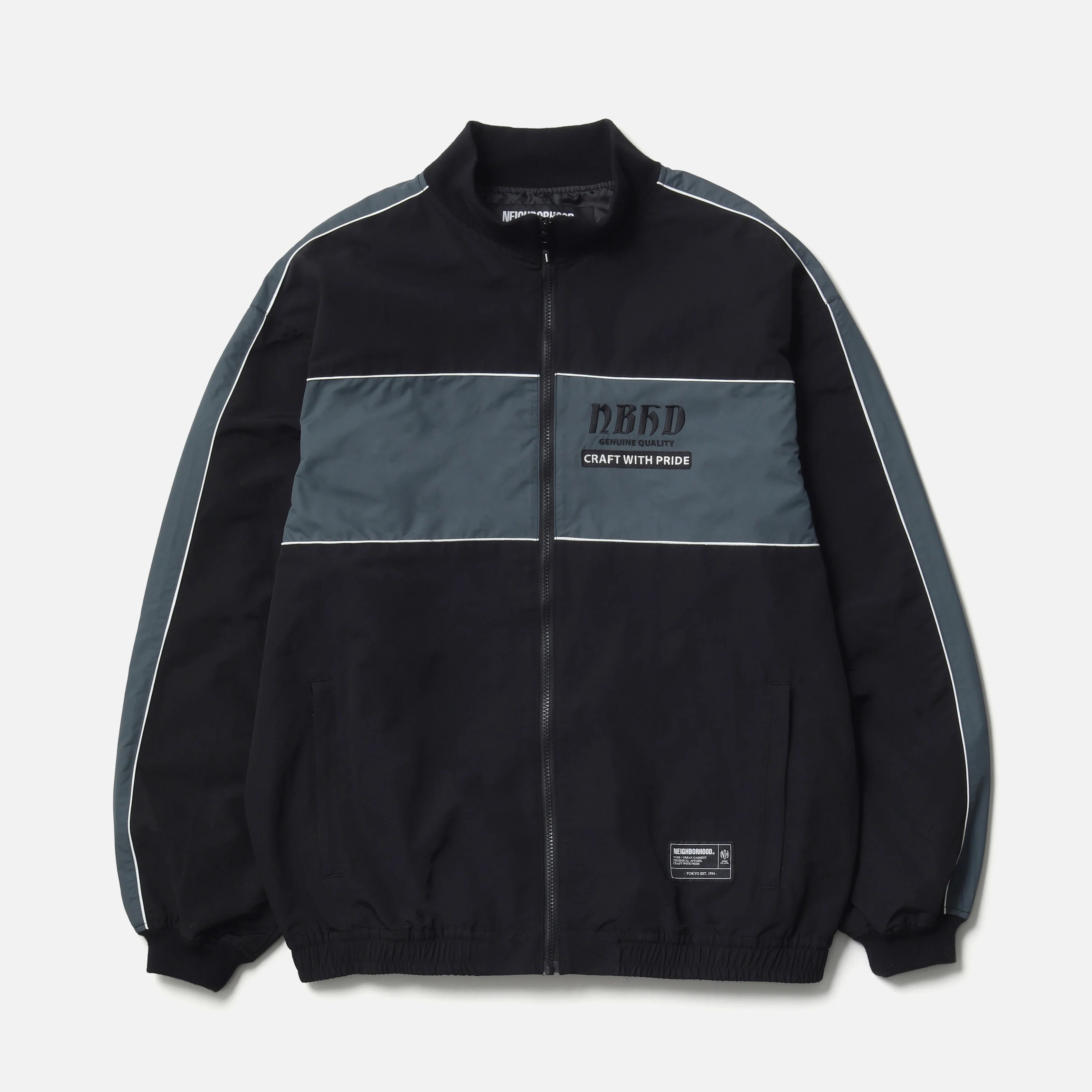 極美品　22/SS ザニューハウス トムボーイ テーラードジャケット　ゆったり 日本製／吸水速乾】ダイヤモンドワッフル アウトドア トラック