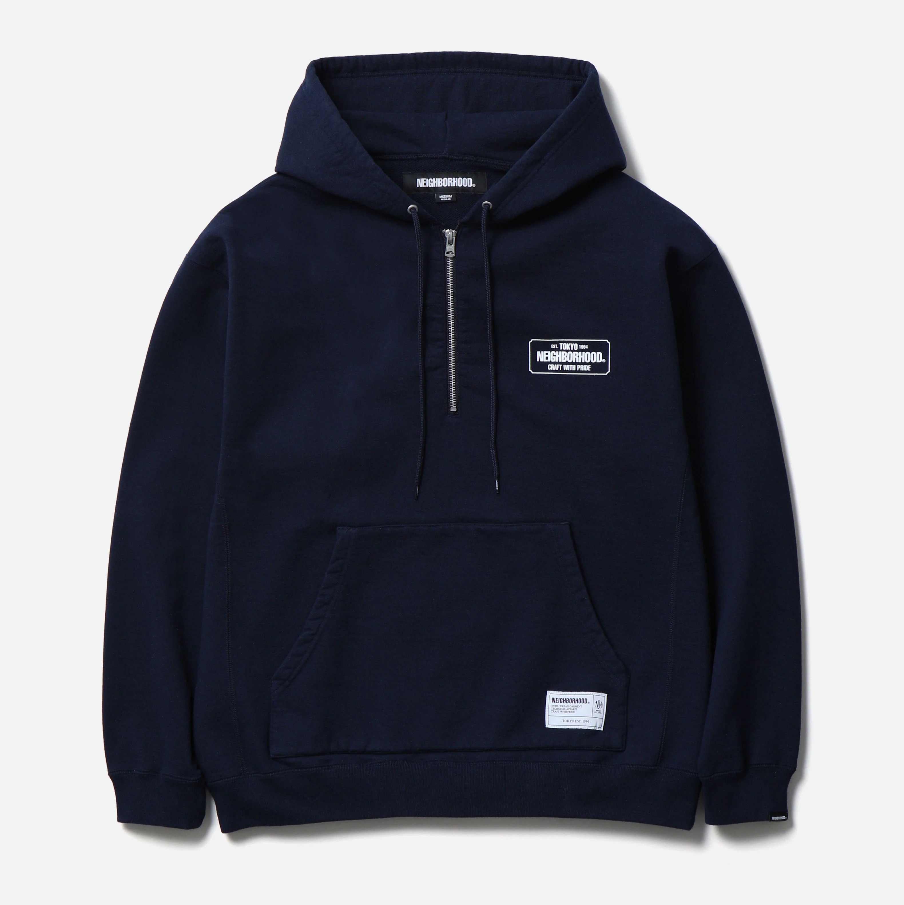 CLASSIC SWEAT HALF ZIP HOODIE LS | 服と工藝 SWITCH｜福島県福島市の