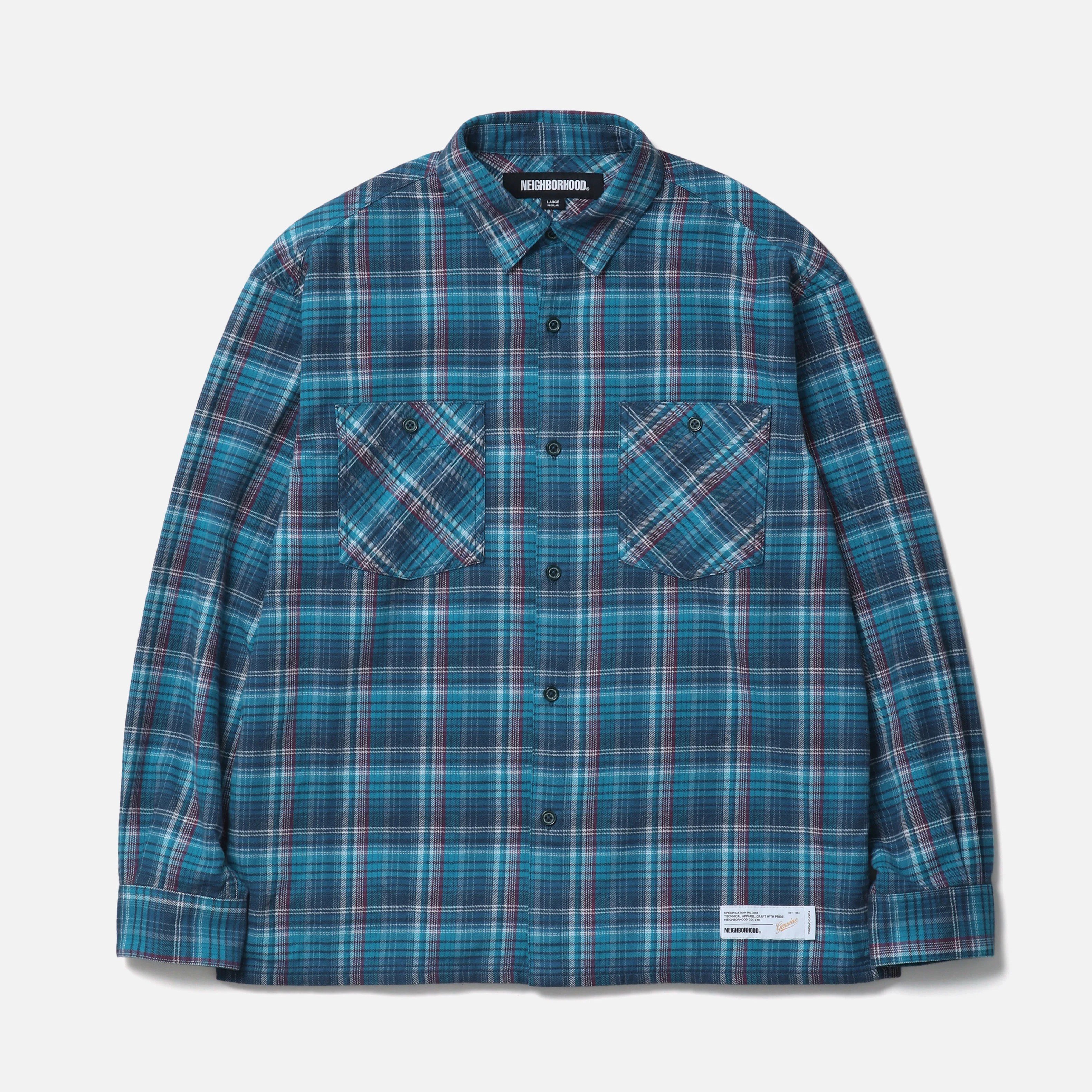 CLAN TARTAN CHECK SHIRT LS | 服と工藝 SWITCH｜福島県福島市の