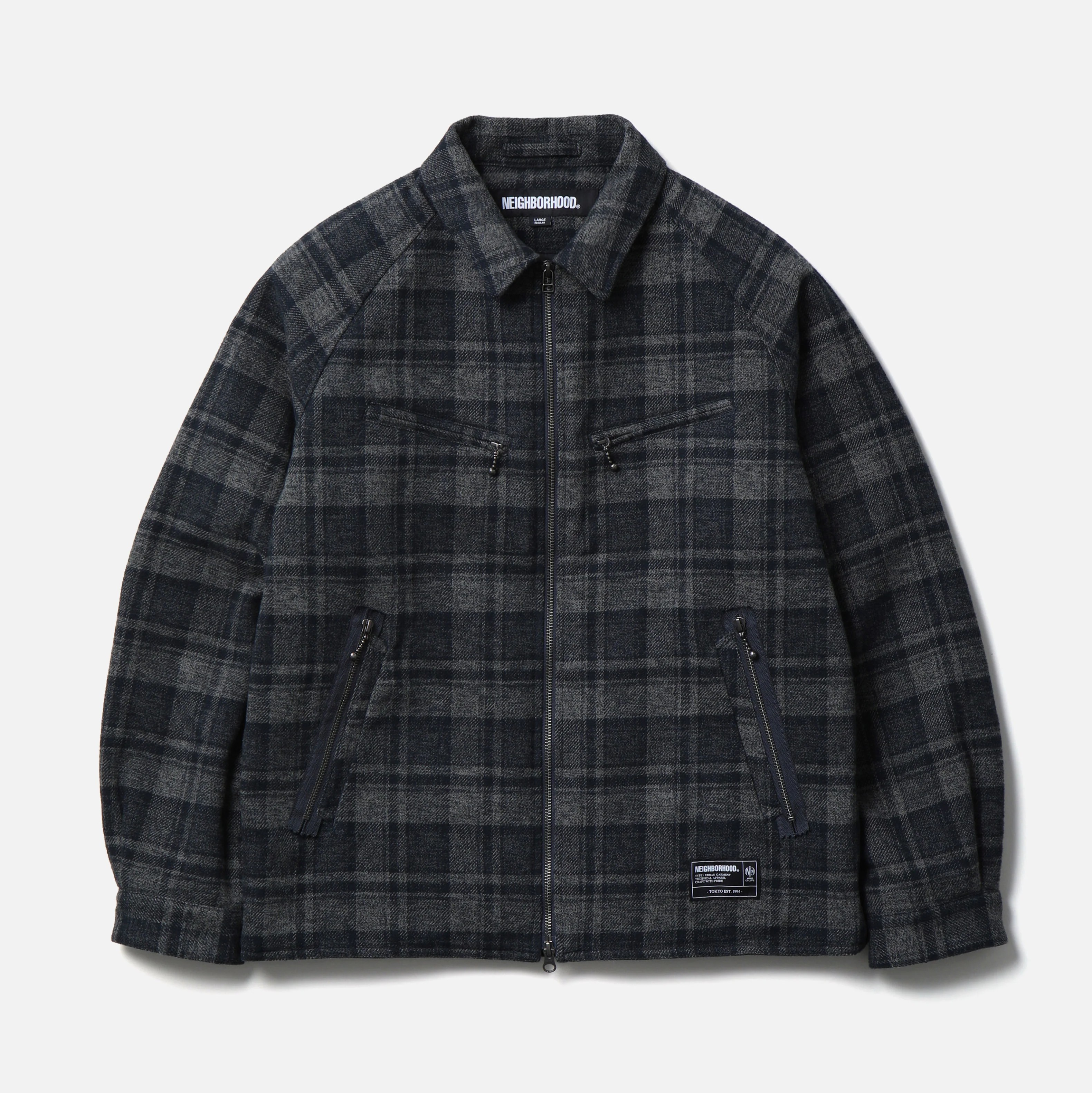 CHECK ZIP JACKET | 服と工藝 SWITCH｜福島県福島市のセレクトショップ